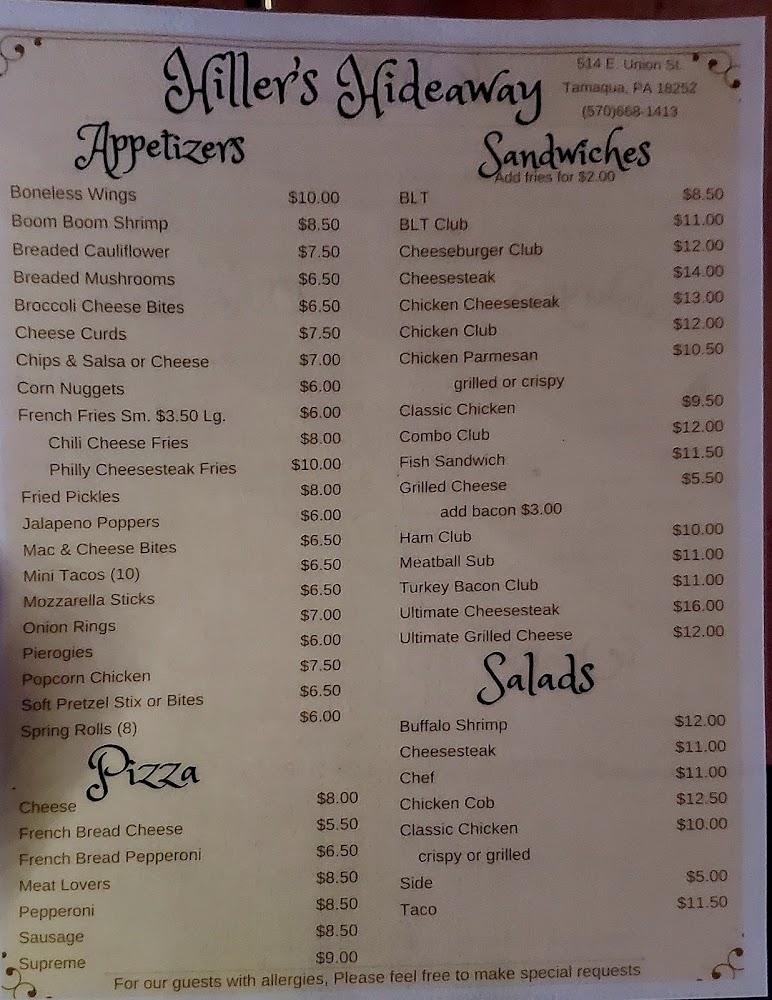 Hiller's Hideaway Angus Burger